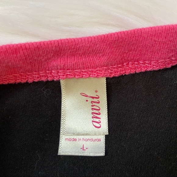 Remington y2k Sequin Logo Short Sleeve Ringer Tee - Picture 6 of 6